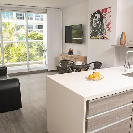 Apartamento Espectacular A Orillas Del Mar Caribe